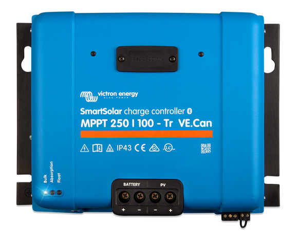 Victron Energy SCC125110412 - SmartSolar MPPT 250/100-TR VE.Can, solcellsregulator - Bluetooth